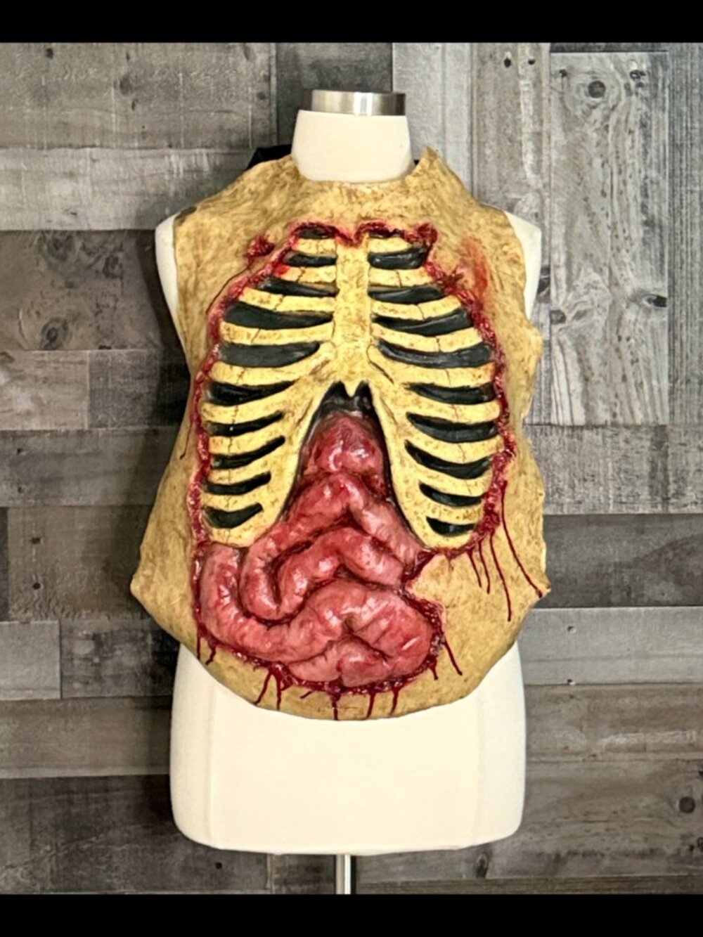 Zombie lungs and guts torso costume OS creepy horror cosplay Halloween party